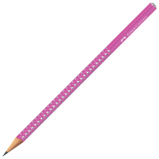 Olovka grafitna B Sparkle Faber Castell 118291 fuksija Cijena