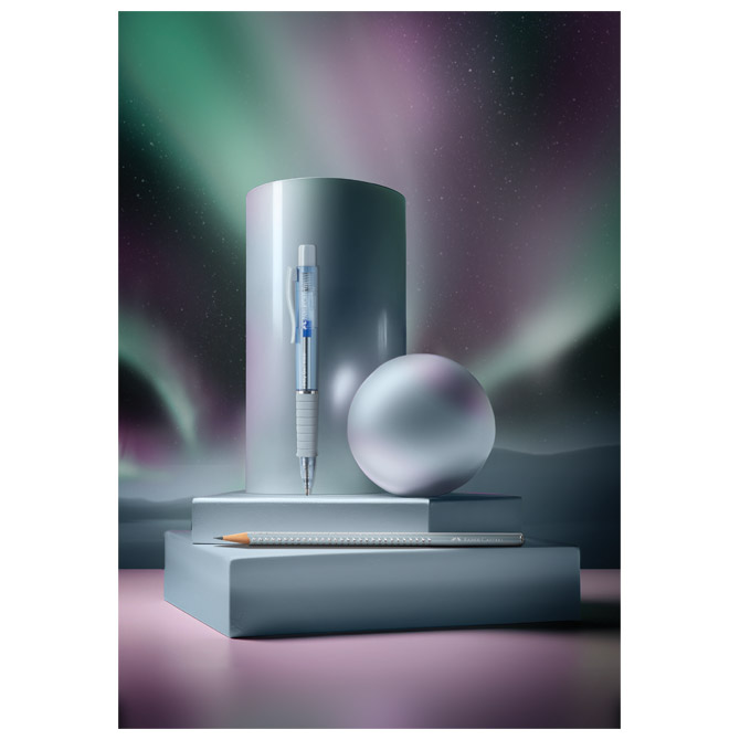 Olovka grafitna B Sparkle Faber Castell 118292 ledeno plava Cijena