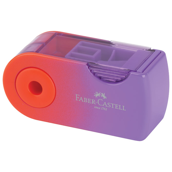 Šiljilo pvc s pvc kutijom 1rupa Sleeve Mini Flow Faber Castell 182776 sortirano Cijena
