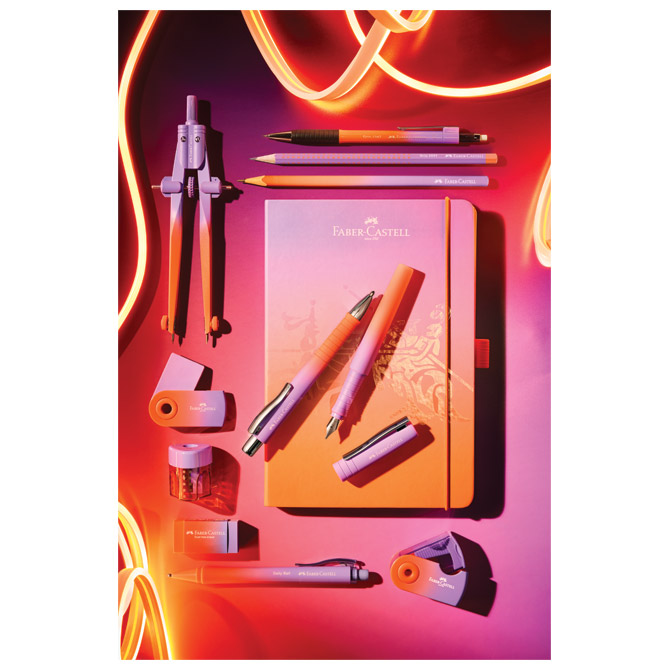 Notes 14,5x21 cm karo 96 L 100 g s gumicom Flow Faber Castell 10 284 662 crveno-ljubičasti Cijena