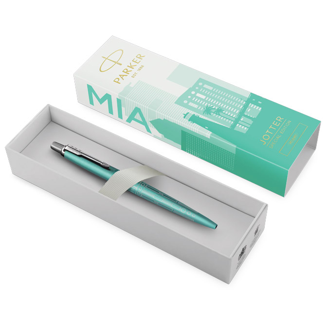 Olovka kemijska Jotter Parker Global Icon Miami 2221602 tirkiz Cijena