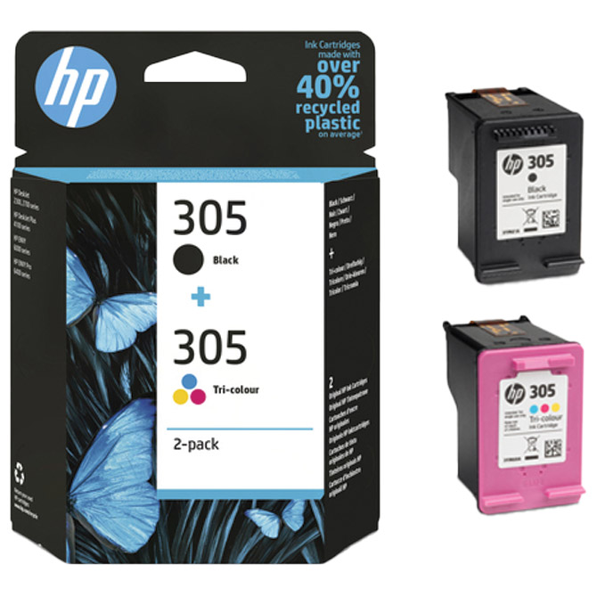 Ink Jet HP 6ZD17AE 305BK/305 color Multipack original Cijena