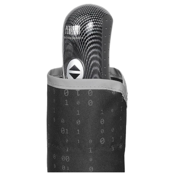 Kišobran automatik (otvaranje+zatvaranje) sklopivi s plastičnom drškom Technology Perletti 21825 Cijena