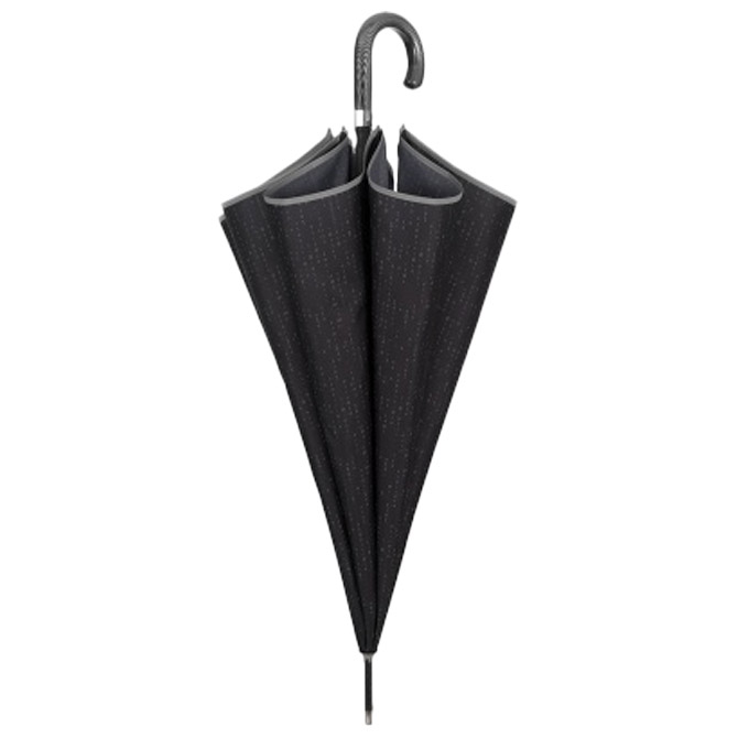 Kišobran automatik s plastičnom ručkom Golf Technology XXL Perletti 21824 crni-print / reflektirajuć Cijena