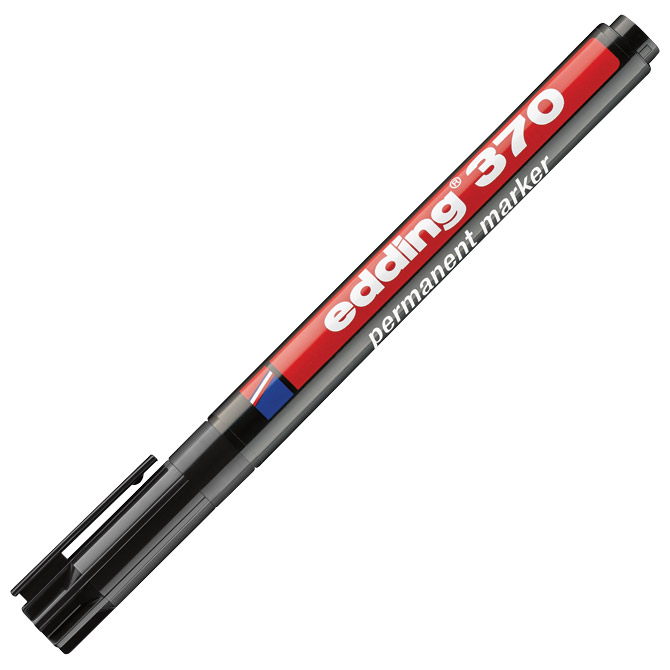 Marker permanentni 1 mm Edding 370 crni Cijena