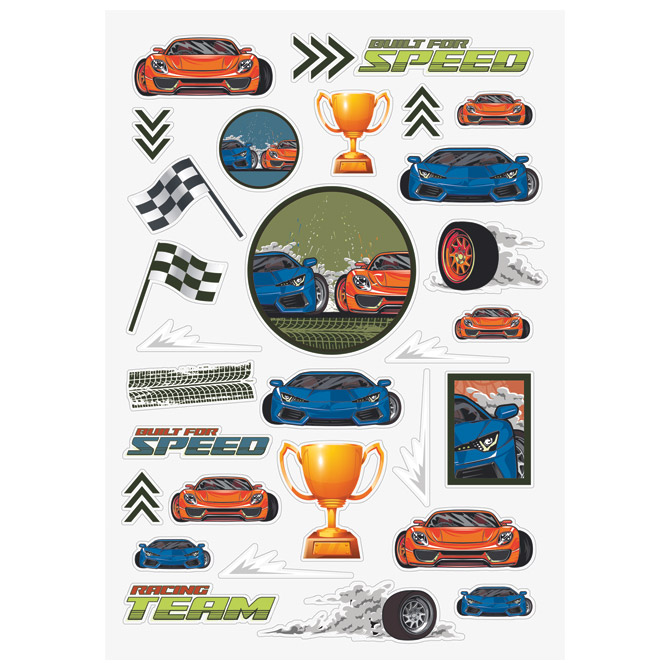 Bojanka B5 16L+naljepnice Fast Wheels Brunnen 10-48124 521 Cijena