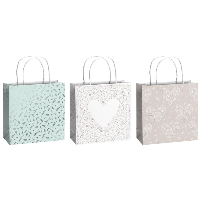 Vrećice ukrasne 20x20x8 cm Wedding Stewo 5100 99 sortirano Cijena