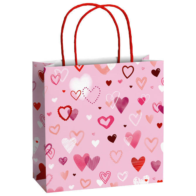 Vrećice ukrasne 20x20x8 cm Love Stewo 5098 99 sortirano Cijena