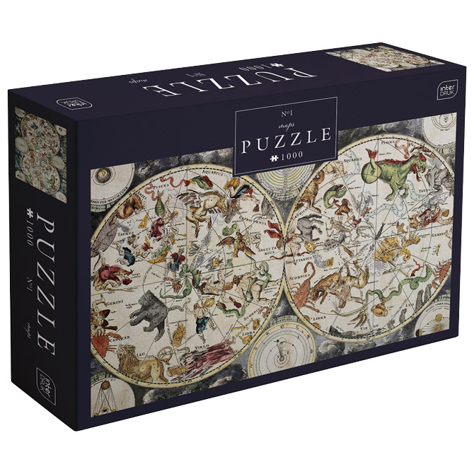 Puzzle 1000 kom Map 1 Interdruk Cijena
