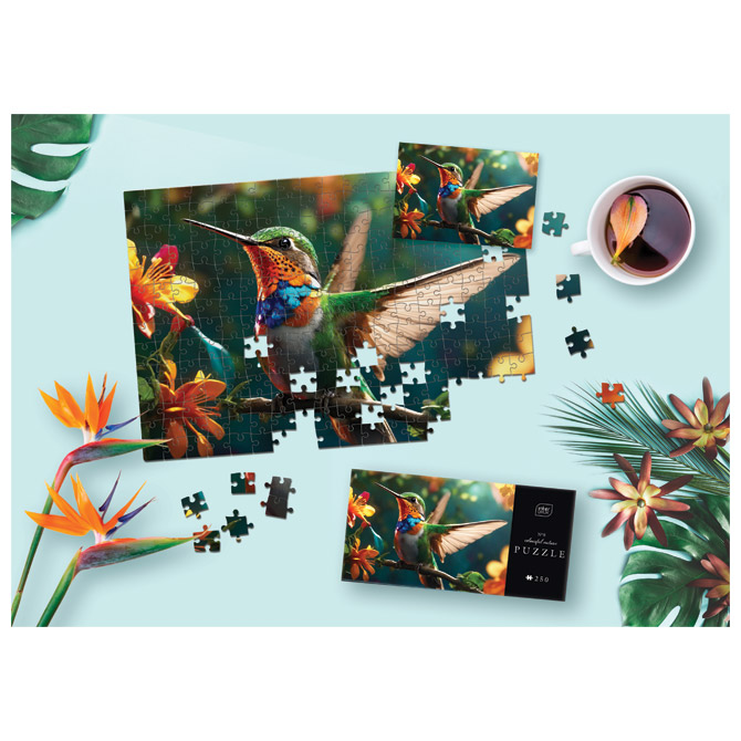 Puzzle 250 kom Colorful nature 8 Humming Bird Interdruk Cijena
