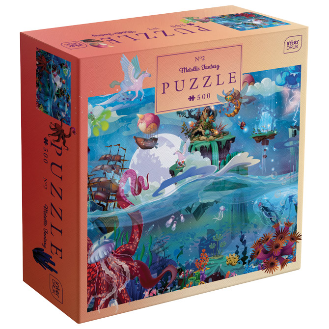 Puzzle 500 kom Metallic Fantasy “Wonderland” Interdruk Cijena