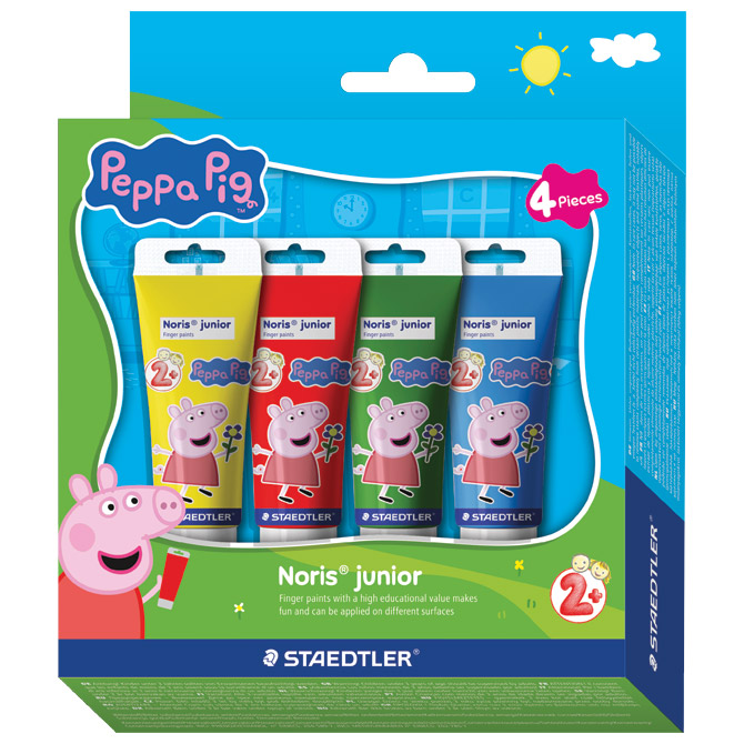 Boja tempera za ruke 4boje Noris Junior Peppa Pig Staedtler 8814 L1 Cijena