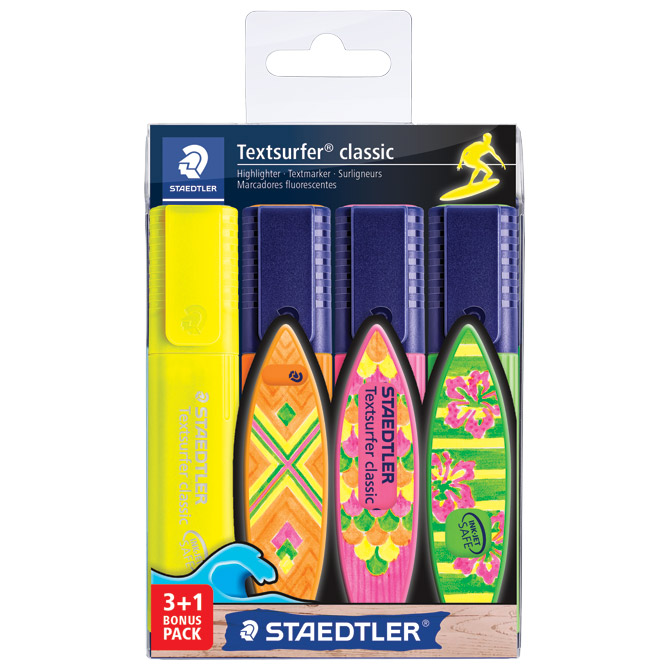 Signir 1-5 mm classic Staedtler 364 SWP4P 4boje (3+1gratis) blister Cijena
