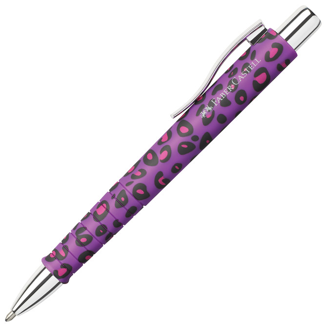 Olovka kemijska gumirana Poly Ball Leo Faber Castell 241184 ciklama Cijena