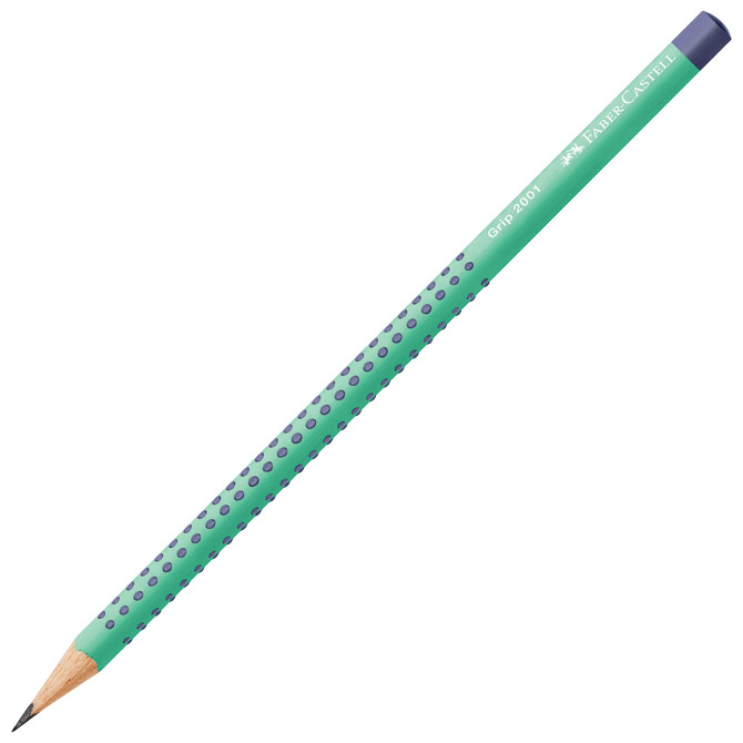 Olovka grafitna B Grip 2001 Flow Faber-Castell 117005 crveno-ljubičasta Cijena