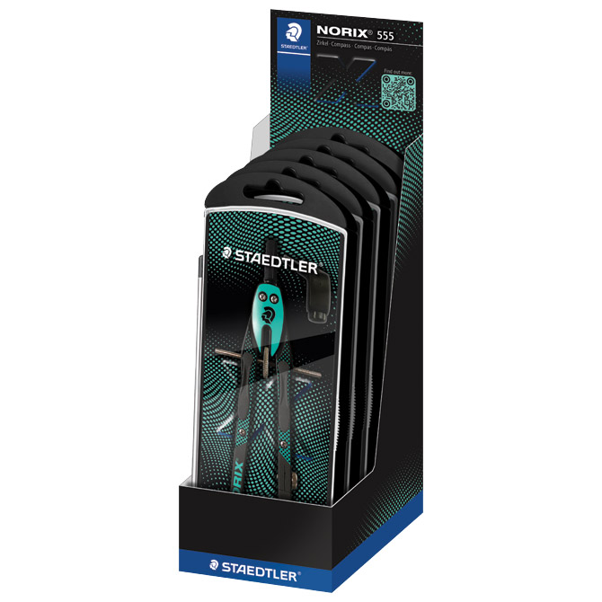 Šestar s preciznim podešavanjem Norix Staedtler 555 01-54 zeleni blister Cijena