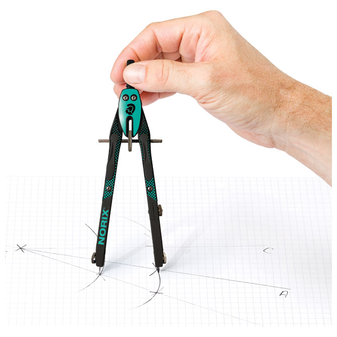 Šestar s preciznim podešavanjem Norix Staedtler 555 01-54 zeleni blister Cijena