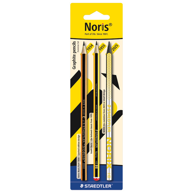 Olovka grafitna HB Noris Evolution pk3 Staedtler 61 BK3 blister Cijena