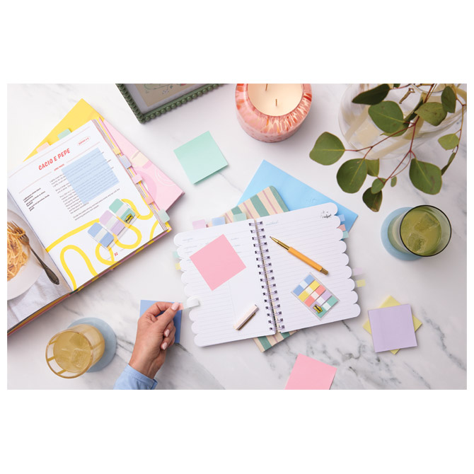 Zastavica 11,9x43,2 mm 5 bojax20 L Post-it 3M.683 -5PASTEL pastelne boje sort Cijena