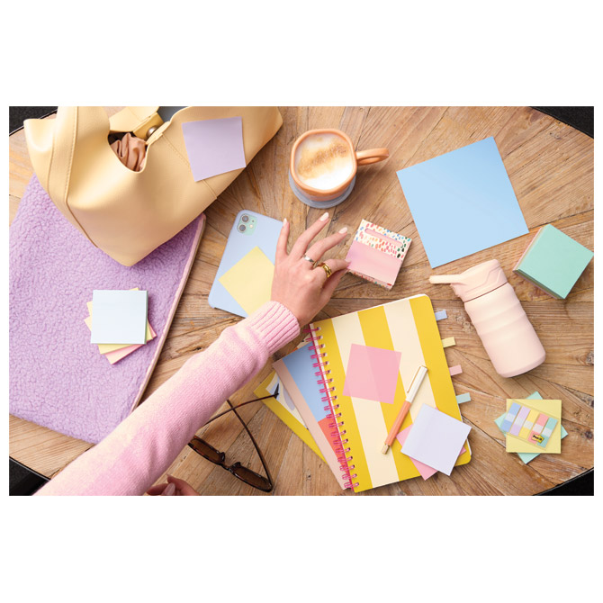 Blok samoljepljiv “Z” 76x76 mm 90L Post-it Recycled Pastel Pink 3M.R330-1RSSP rozi blister Cijena