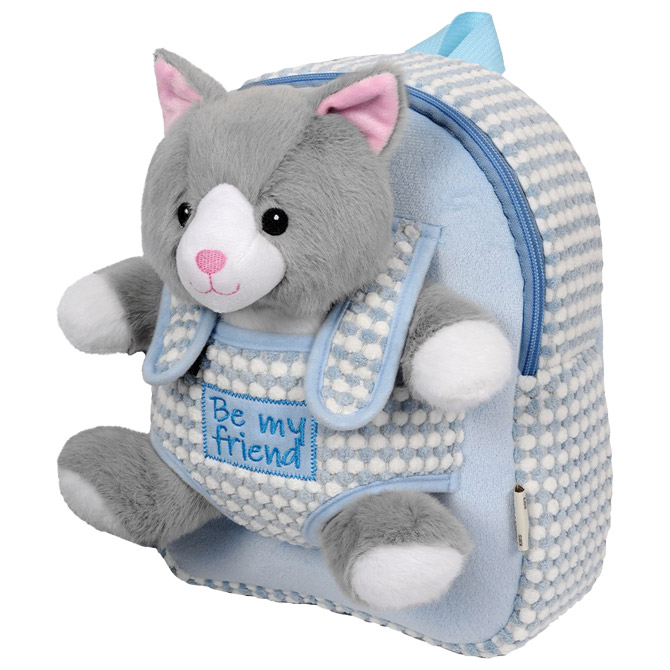 Ruksak mini s odvojivim plišancem Silver Cat Perletti 13907 Cijena