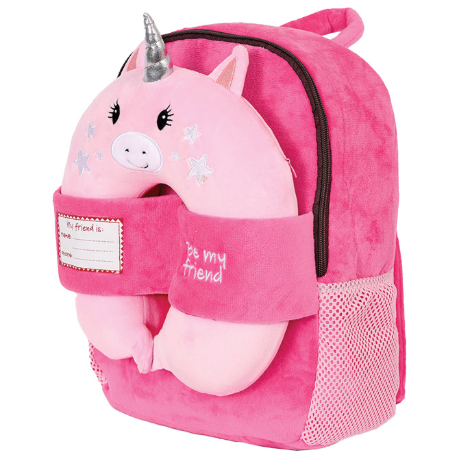 Ruksak mini s odvojivim jastukom za putovanje Lily Unicorn Perletti 13098 Cijena