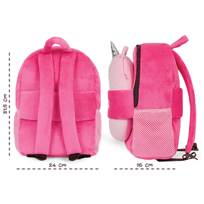 Ruksak mini s odvojivim jastukom za putovanje Lily Unicorn Perletti 13098 Cijena