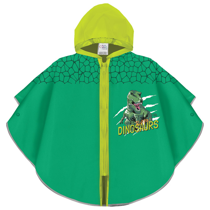 Kabanica dječja reflektirajuća Cool Kids Dinosaur Perletti 15681 zelena Cijena