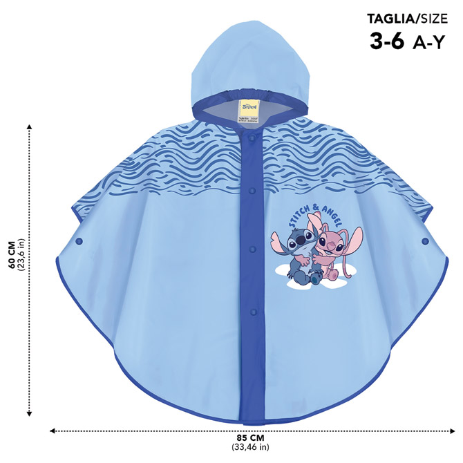 Kabanica dječja Stitch & Angel Perletti 99177 plava Cijena