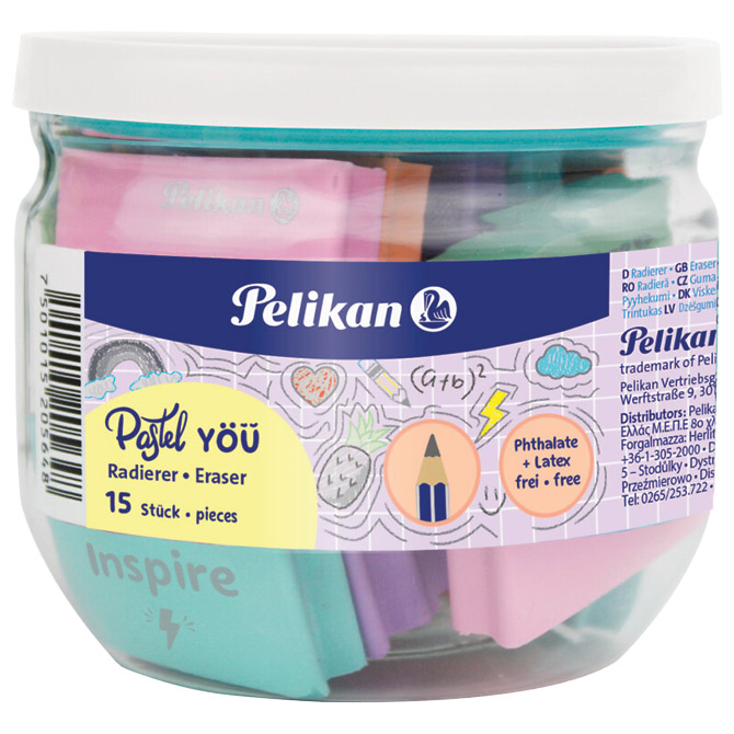 Gumica Pastel You pk15 Pelikan 606189 (300007903) Cijena