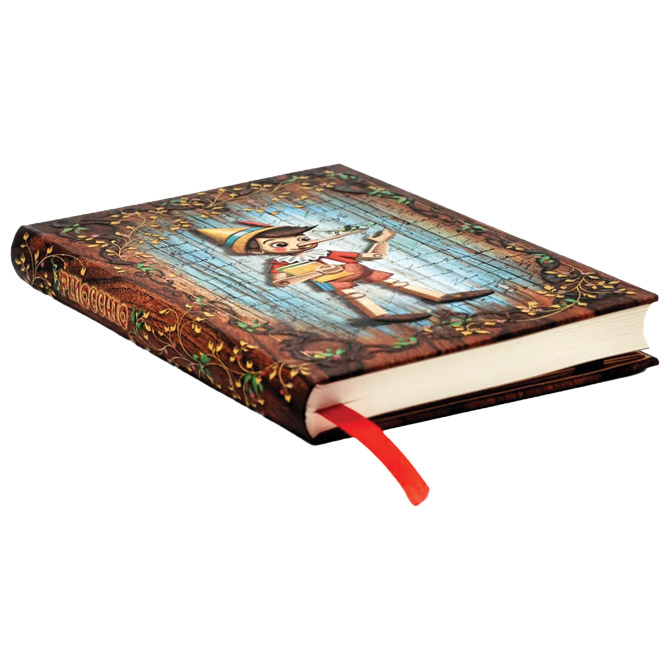 Notes 9x14 cm-mini crte 88 L s gumicom Pinocchio Paperblanks PB1530-8 Cijena