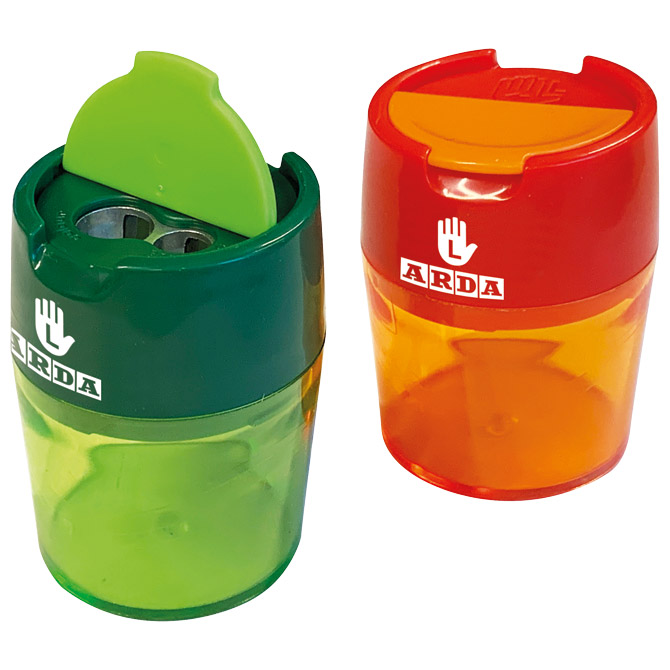 Šiljilo metalno s pvc kutijom 2rupe za ljevake  Arda TE803MANSC Cijena