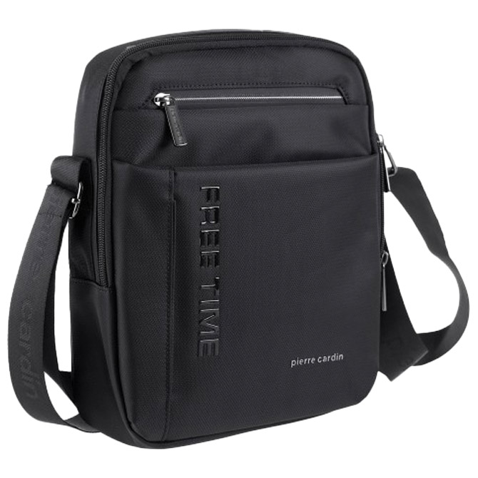 Torba na rame unisex Pierre Cardin 8021 crna Cijena