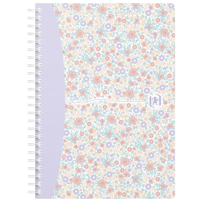 Blok kolegij A5 crte  60L Floral pastel Oxford 400094953 sort Cijena