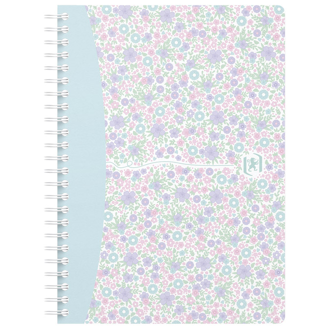 Blok kolegij A5 crte  60L Floral pastel Oxford 400094953 sort Cijena
