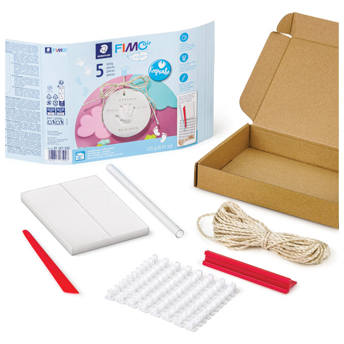 Set za modeliranje Fimo Air Light “Bebin prvi otisak” Staedtler 81 SET S02 blister Cijena