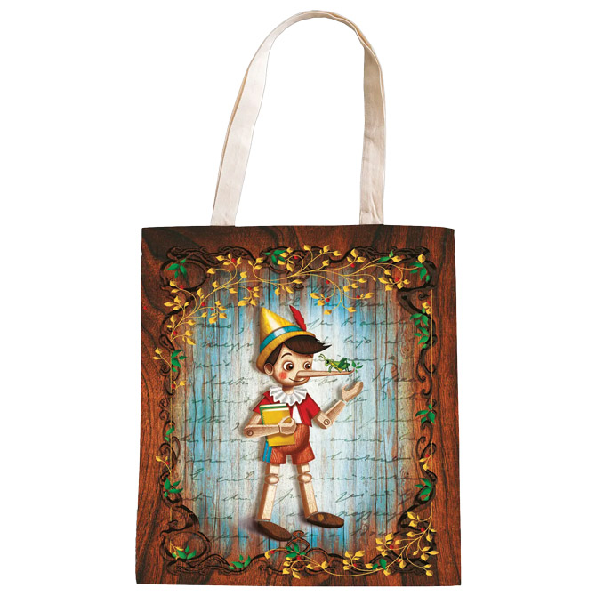 Vrećica platnena 38x38x9 Pinocchio Paperblanks PA1572-8 Cijena