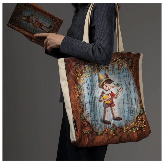 Vrećica platnena 38x38x9 Pinocchio Paperblanks PA1572-8 Cijena