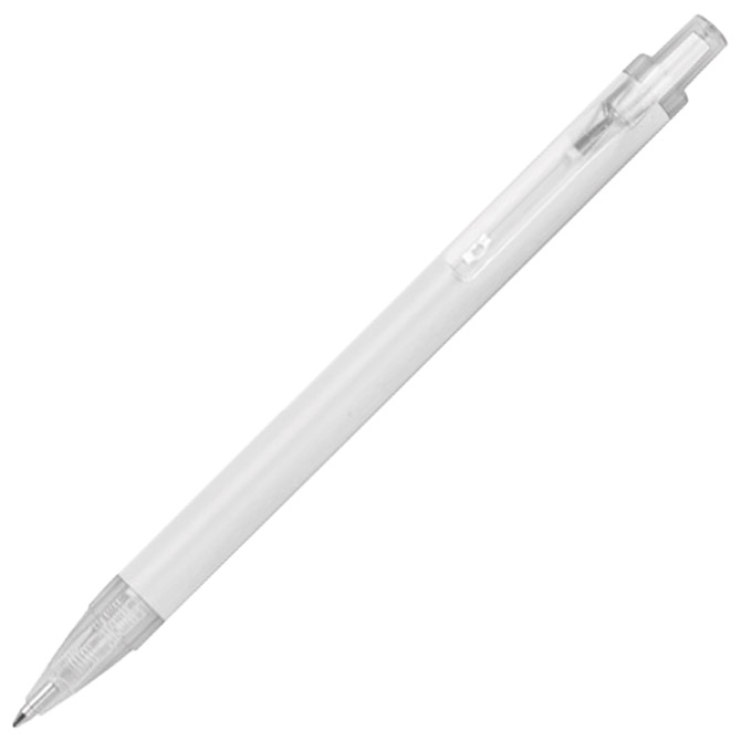 Olovka kemijska aluminijska s prozirnom klipsom Eugene Macma 1547306 bijela Cijena