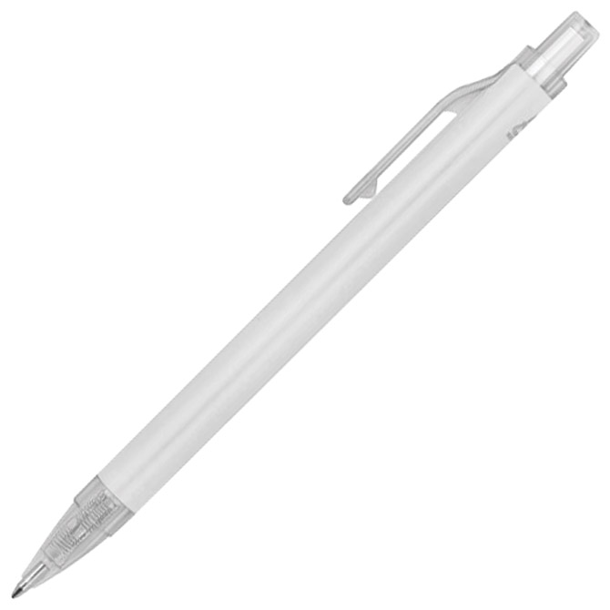 Olovka kemijska aluminijska s prozirnom klipsom Eugene Macma 1547306 bijela Cijena