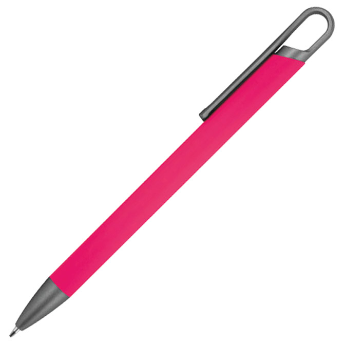 Olovka kemijska metalna gumirana Needle point Karoline Macma 1444011 fuksija Cijena