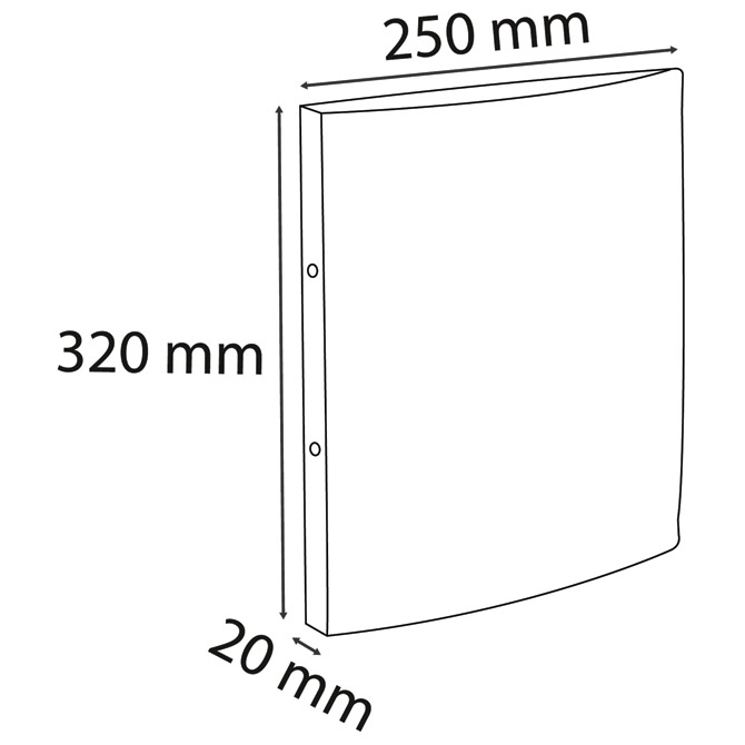 Mapa uložna 4ringa-fi15mm A4 pp Titane Exacompta 51730E sort Cijena