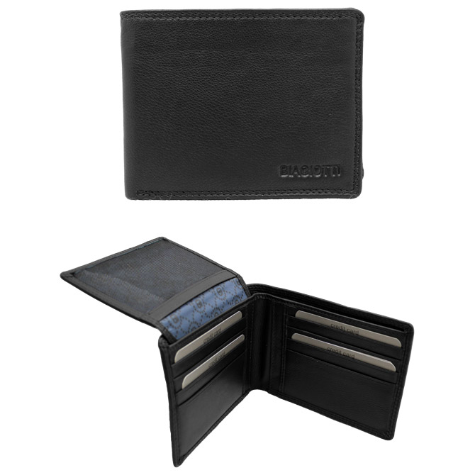 Novčanik kožni muški Biagiotti uomo LB26W-760-41 crni Cijena