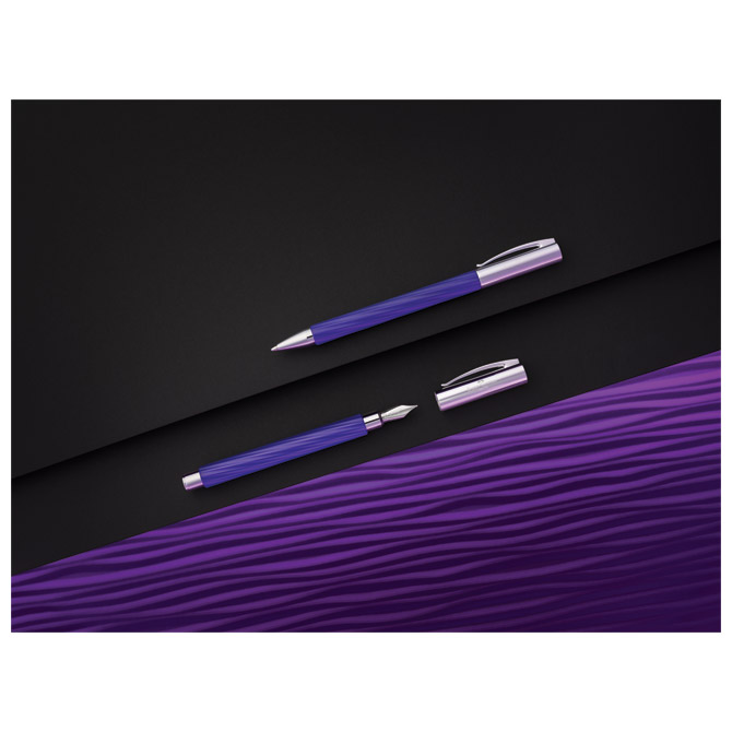 Olovka kemijska Ambition Italic Faber Castell 147785 ljubičasti Cijena
