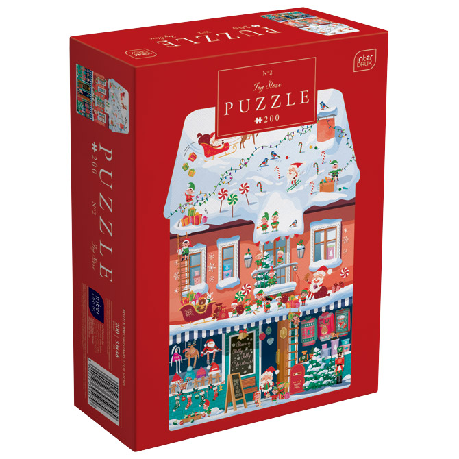 Puzzle 200 kom Christmas “Toy Store” Interdruk Cijena