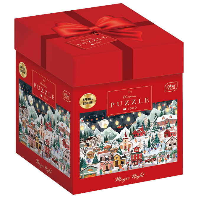 Puzzle 1000 kom Christmas “Christmas Night” Interdruk Cijena