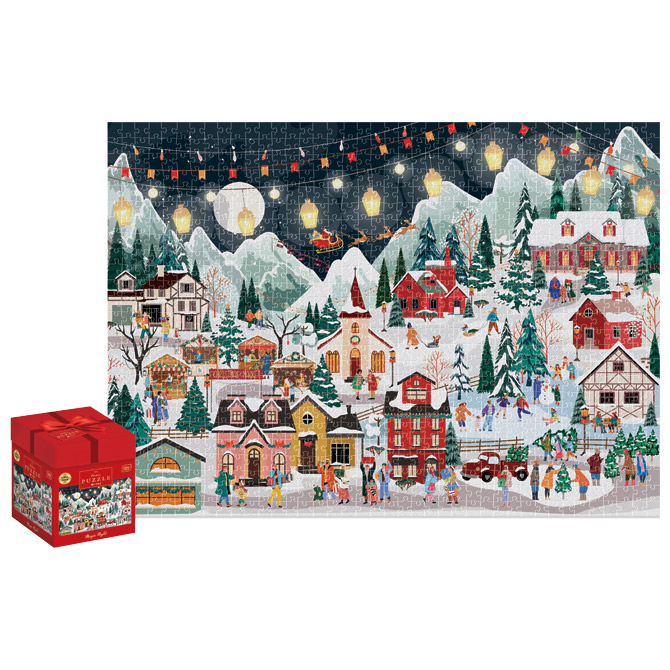 Puzzle 1000 kom Christmas “Christmas Night” Interdruk Cijena