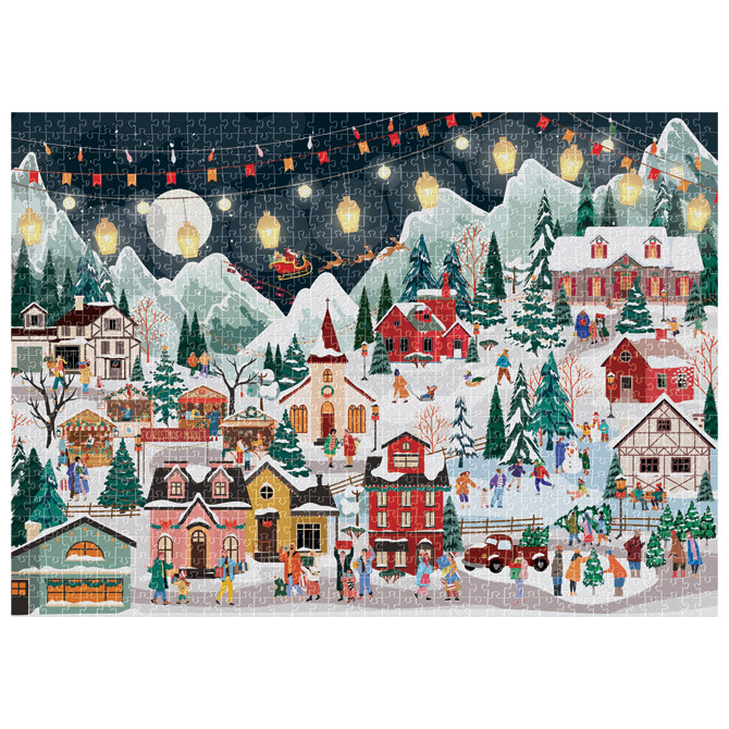 Puzzle 1000 kom Christmas “Christmas Night” Interdruk Cijena