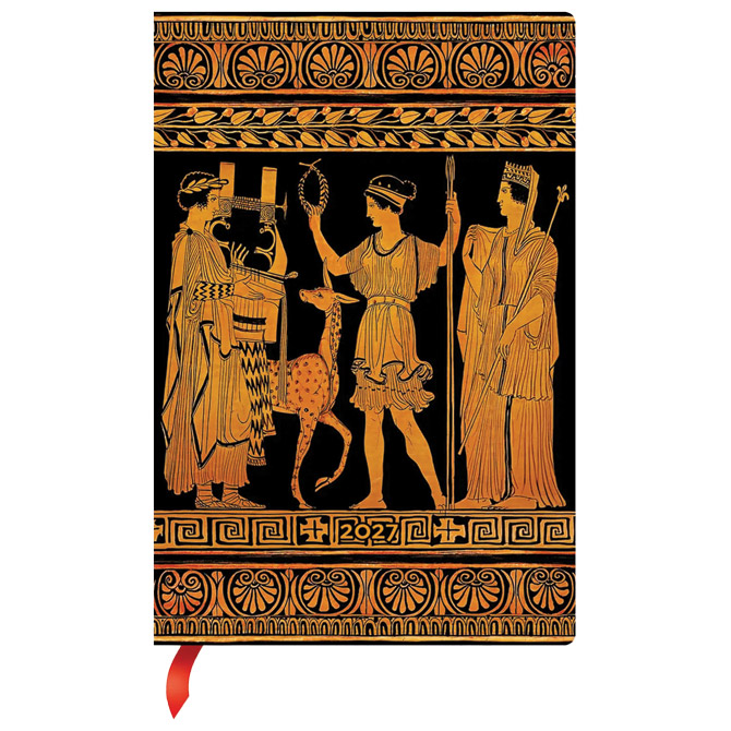 Planer tjedni 2027-9x13,5cm-mini s gumicom Gethering of Deities Flexi Paperblanks FE1993-1 Cijena