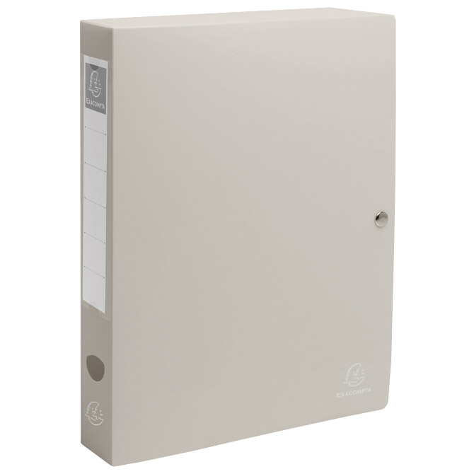 Mapa s gumicom hrbat-40mm A4 pp Exacompta Titane 59730E sort Cijena
